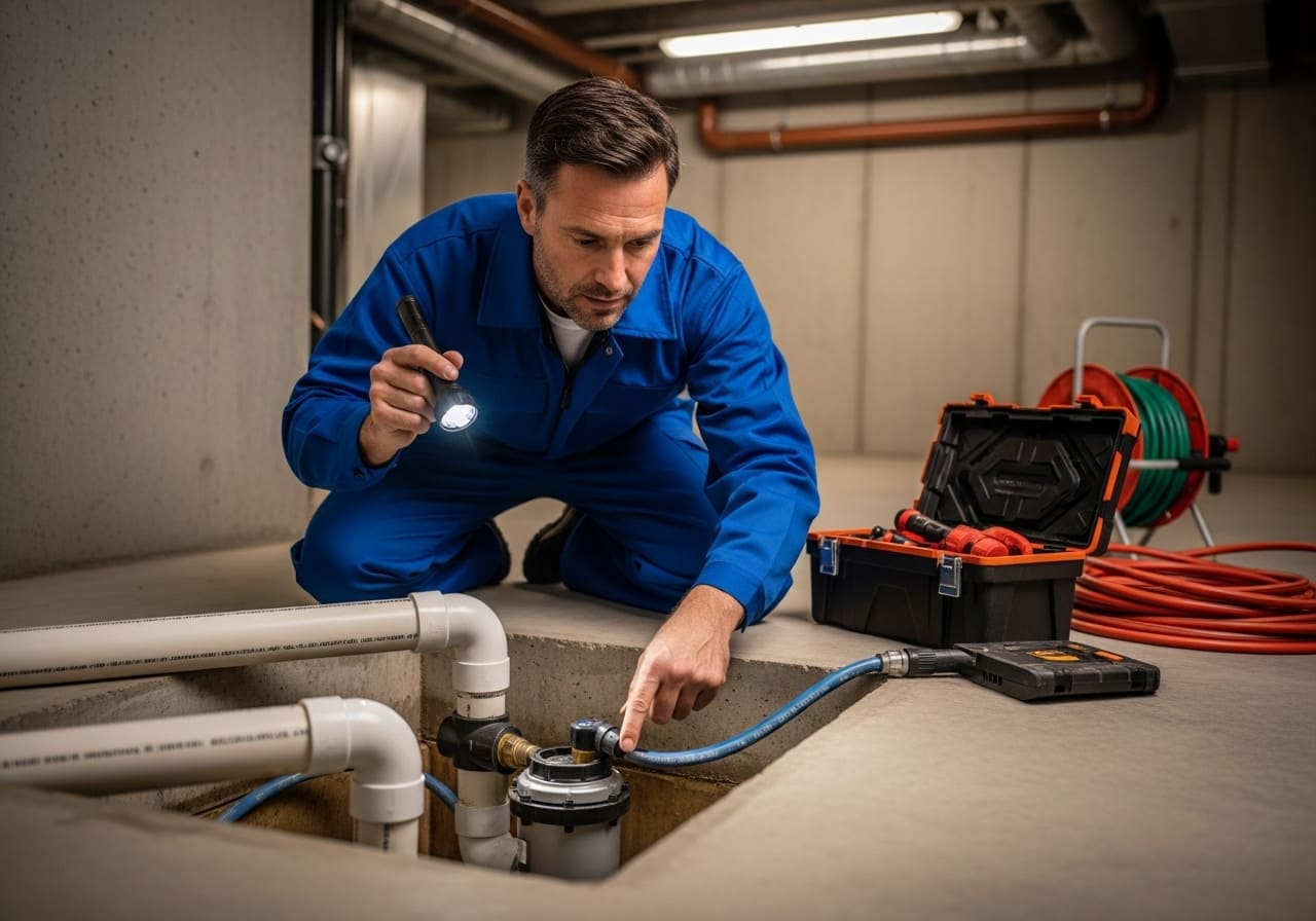 Sump Pump Installation & Repair in Falls City