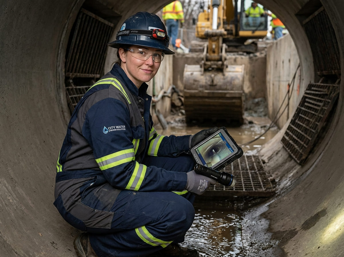 Sewer Line Inspection & Replacement in Falls City